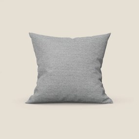 Tobago cuscino disponibile in diversi colori realizzato in tessuto fiammato simil cotone impermeabile T19 grigio