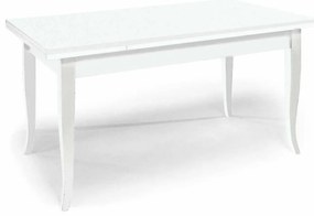 DONNY - tavolo consolle allungabile in legno massello cm 80 X 140/180/220