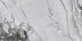 Mexen Limos Grey gres smaltato rettificato G1, piastrella da pavimento e parete 120 x 60 cm, lucida - TL127-120-060-01