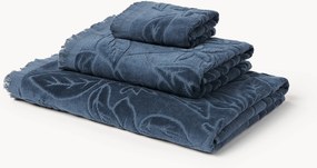 Set di asciugamani in velluto Rosaria, varie misure