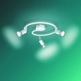 Philips - Faretto LIMBALI 3xGU10/50W/230V bianco