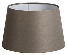 Paralume in lino color tortora 25/16