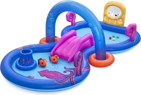 Bestway Piscina Gonfiabile Parco Giochi Avventure Mare 330x188x117 cm +2 Anni 53167