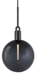 Buster+Punch - Forked Globe Lampada a Sospensione Dim. Large Smoked/Gun Metal Buster+Punch