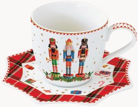 Tazza con piattino Vintage Nutcracker