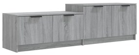 Mobile tv grigio sonoma 158,5x36x45 cm in legno multistrato