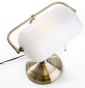 Brilagi - Paralume di ricambio per lampada da tavolo BANK OFFICE bianco