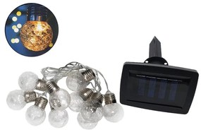Catena solare a LED per esterni 10xLED/1,2V 300 mAh 2,2 m IP44