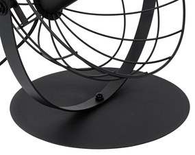 Lampada da tavolo industriale nera regolabile - Hanze