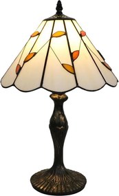 Brilagi - Lampada da tavolo in stile Tiffany FOLIA 1xE27/60W/230V