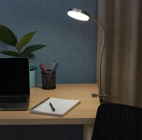 Lampada LED con clip LED/3,2W/230V cromo opaco