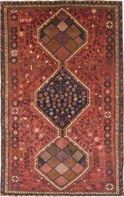 Gashghai Tappeto persiano 160x260 Rosso (Iran) Annodato A Mano