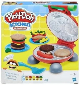 Set di Plastilina Play-Doh Burger Party