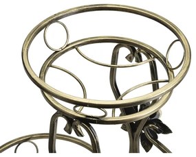 Portafiori 64x54 cm oro