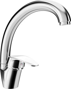 Mexen Rosa rubinetto da cucina, cromo - 670800-00