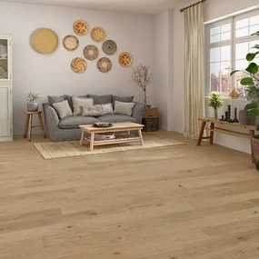 Parquet multistrato intenso XL in rovere irlandese vetrificato elegance sp. 14/3.3 mm 2.222 m²