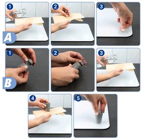 Coprifuoco in vetro temperato in set da 2 52x30 cm Summer Meadow - Maximex