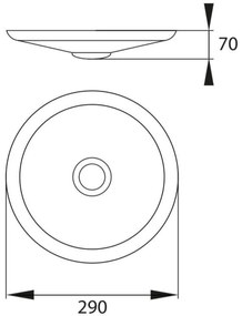 Plafoniera LED 12W Sensore di Movimento IP20 Ø290mm - B. Naturale