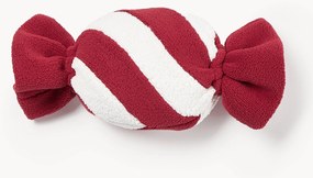 Cuscino decorativo in teddy a forma di caramella Sweety