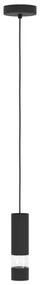 Eglo 39705 - Lampadario LED a sospensione con filo BERNABETA 1xGU10/4,6W/230V nero