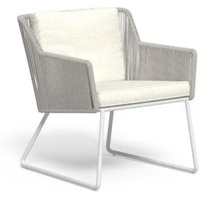 Talenti rope lounge armchair coral