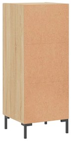 Credenza Rovere Sonoma 34,5x34x90 cm in Legno Multistrato