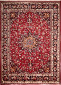 Mashad Tappeto persiano 340 x 250 Blu (Iran) Annodato A Mano