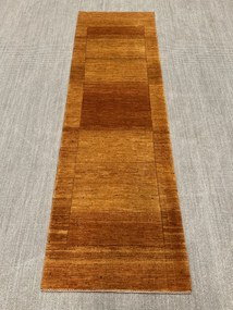 Loribaft Tappeto persiano 90x300 Giallo (Iran) Annodato A Mano