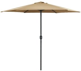 Ombrellone da Esterni con Palo in Alluminio 270x246 cm Talpa