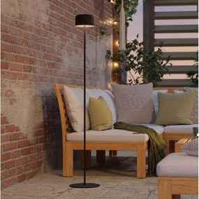 Eglo 901891 - Lampada da terra solare LED ROCCANOVA LED/2,8W/3,7V IP44 nera