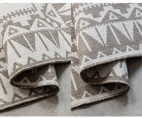 Tappeto per esterni marrone crema 160x230 cm Gemini - Elle Decoration