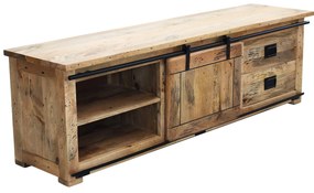 BEILY - porta tv legno di mango