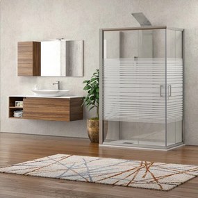 Box 3 lati 70x100x70 altezza 180 vetro serigrafato K410 - KAMALU