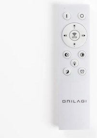 Brilagi - Lampada a sospensione dimmerabile su cavo FALCON SLIM LED/68W/230V Ø 50 cm nera + telecomando