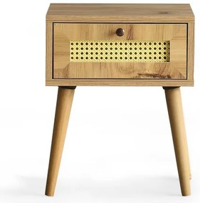 Comodino EUROMOS 50x40 cm marrone