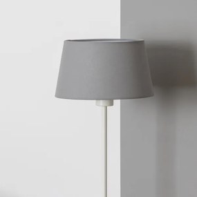 Brilagi - Lampada da terra LED CERIA 1xE27/40W/230V Ø 25 cm grigia/bianca