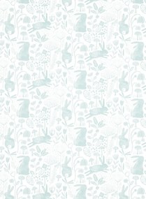 Harlequin Tapete Into the Meadow - Duck Egg