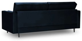 Divano in velluto blu, 219 cm Santo - Milo Casa