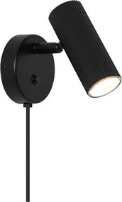 Nordlux - Faretto da parete VICO 1xGU10/5W/230V nero