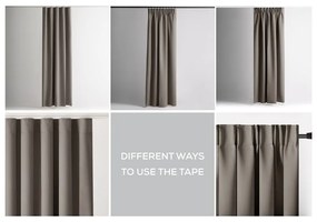 Tenda termoisolante/parzialmente oscurante greige 140x245 cm Kierra – Restilo