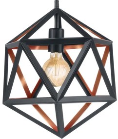 Eglo 43348 - Lampadario a sospensione con filo EMBLETON 1 1xE27/60W/230V