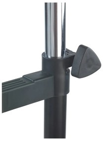 Appendiabiti telescopico/mobile in metallo nero All In - Wenko