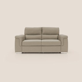 Spazio Divano con 2 panche estraibili in tessuto simil cotone impermeabile T13