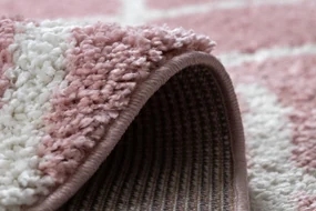 Tappeto BERBER BENI rosa Frange berbero marocchino shaggy