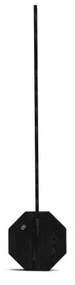 Lampada da tavolo nera (altezza totale 38 cm) Octagon One – Gingko