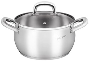 Lamart - Pentola con coperchio 20 cm in acciaio inox