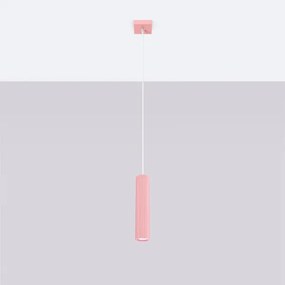 Brilagi - Lampada a sospensione su cavo CRESTO 1xGU10/10W/230V rosa