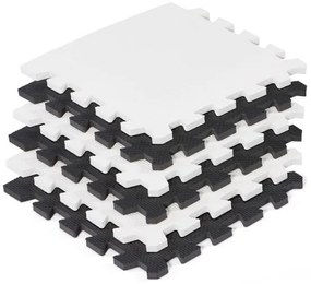 KINDERKRAFT - Puzzle in foam LUNO 30 pezzi nero/bianco