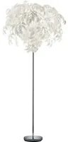 Piantana 3 Luci Foglie Decorative Bianche Leavy Trio Lighting