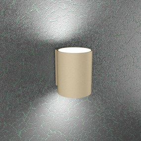 Applique Moderna Cloud Metallo Sabbia 2 Luci Gx53 20Cm